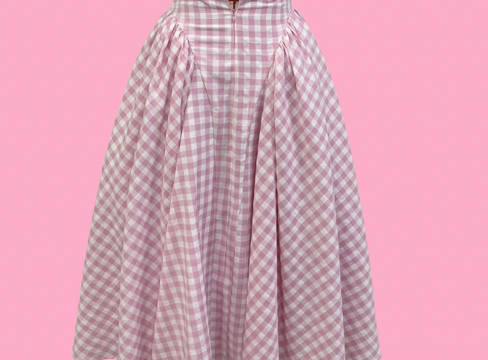 WAFFLE PINK DRESS